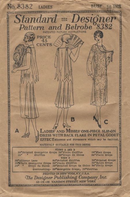 Naaipatroon 1920 - Standard Designer