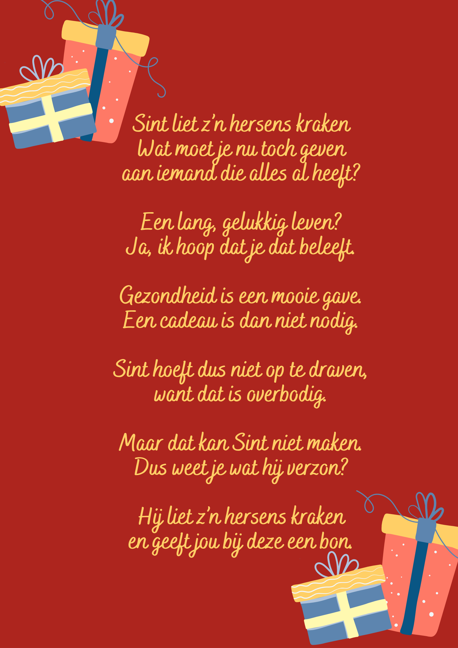 sinterklaasgedichten