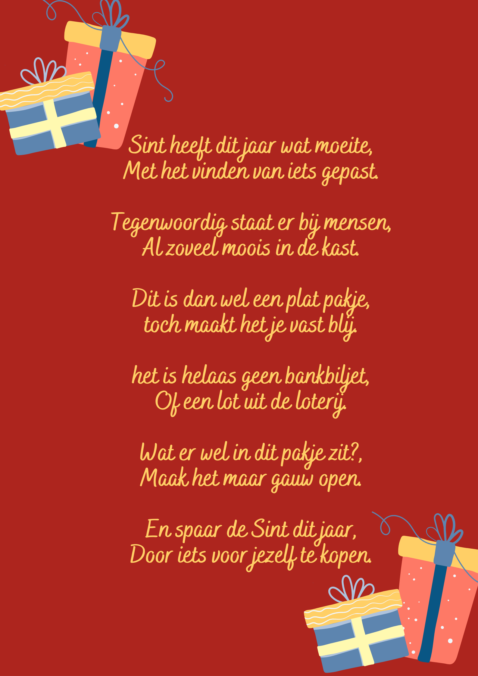 sinterklaasgedichten