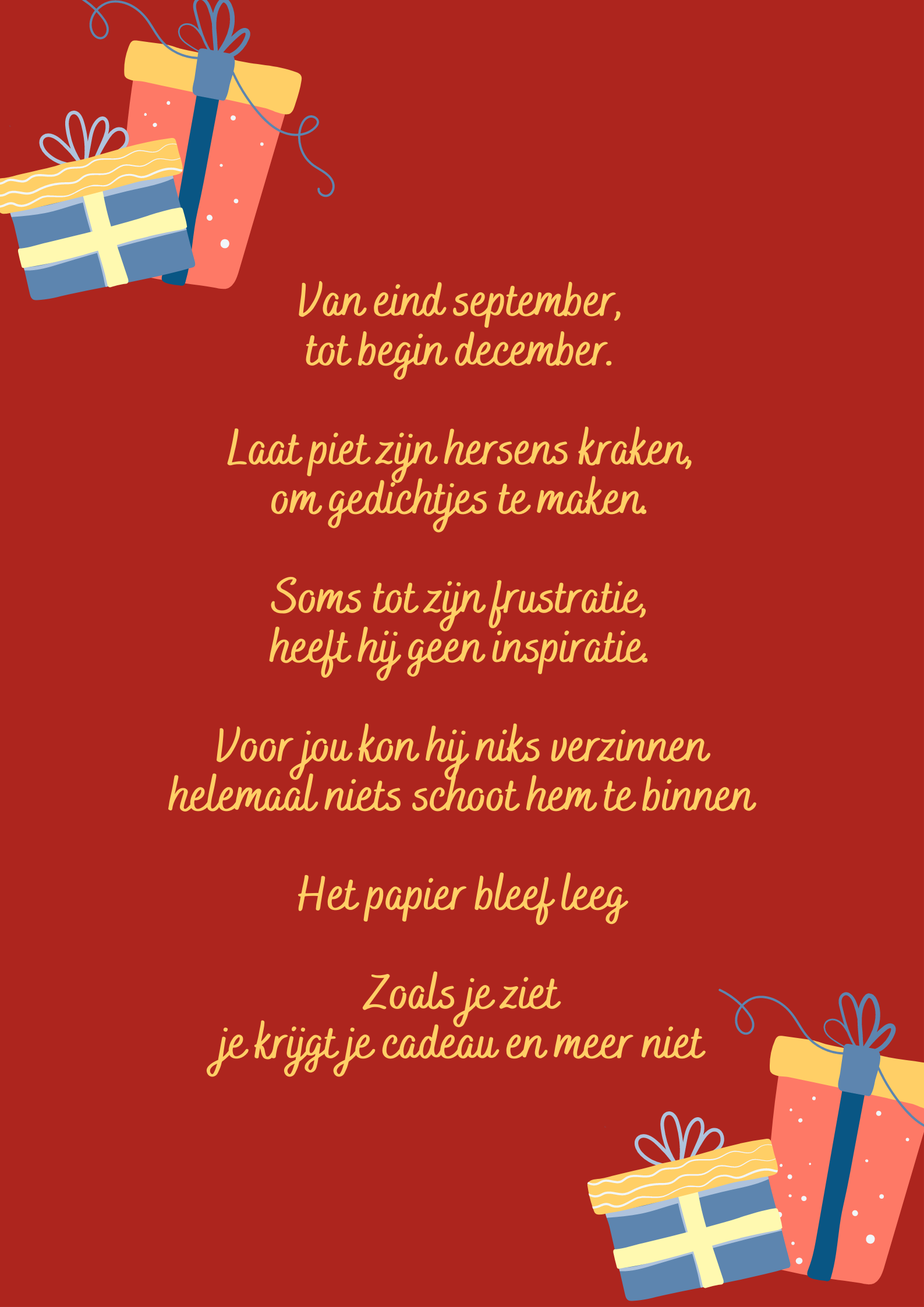 sinterklaasgedichten