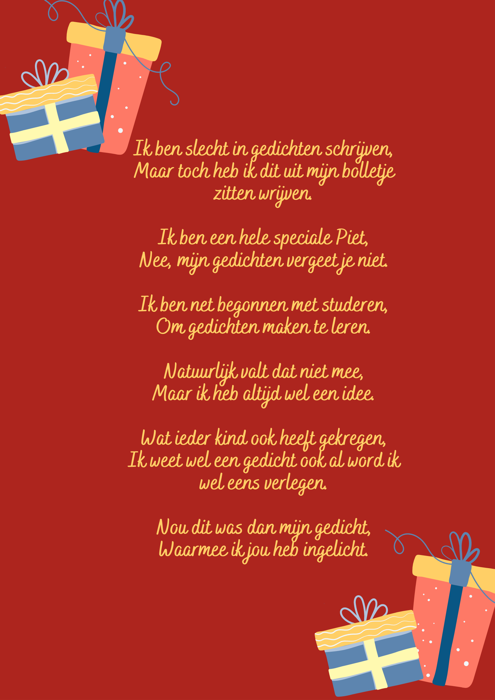 sinterklaasgedichten