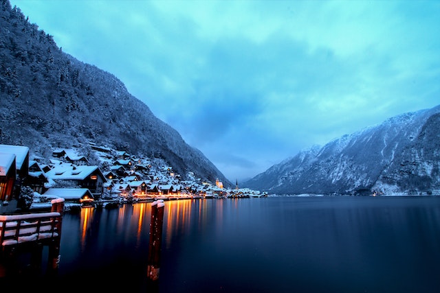 Hallstatt in de winter