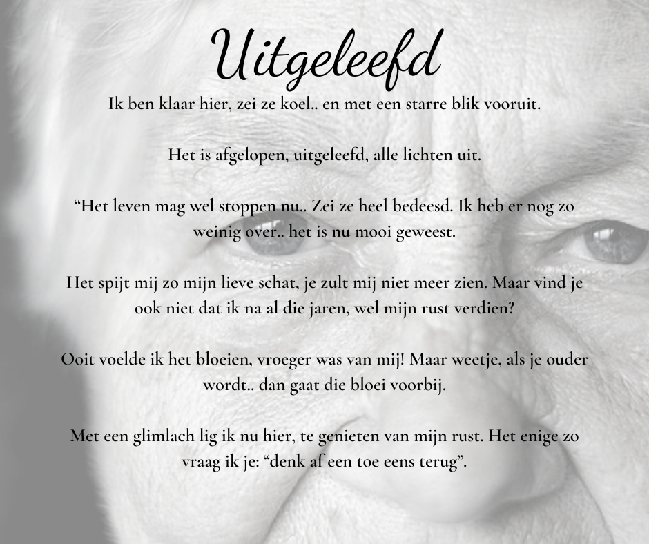 gedichten bij overlijden oma