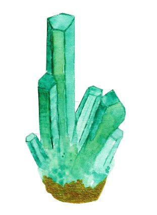 Edelstenen Index Smaragd