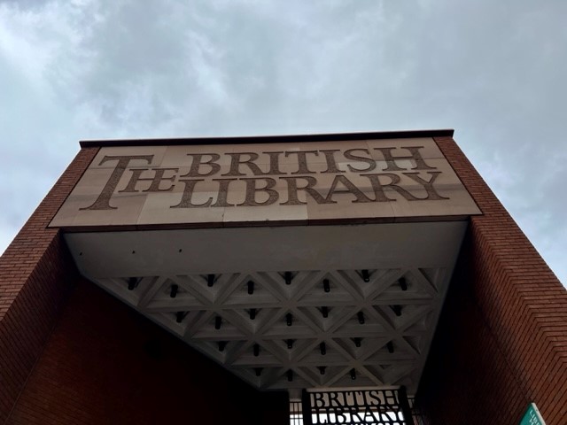 musea londen: biritsh library