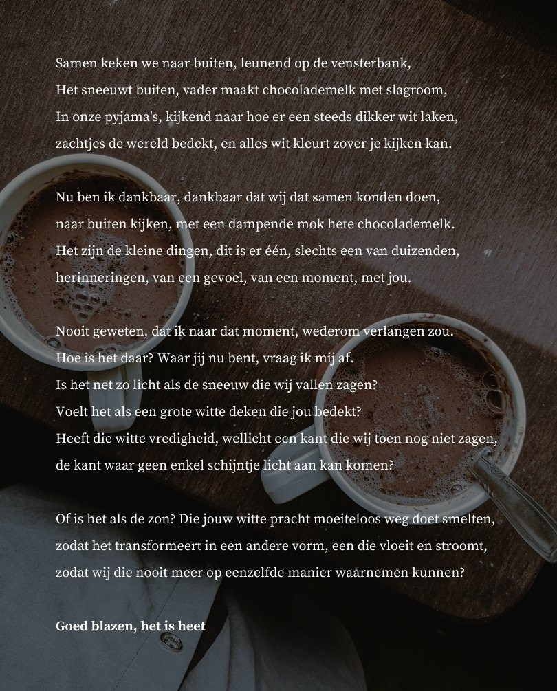 Gedicht: Chocolademelk