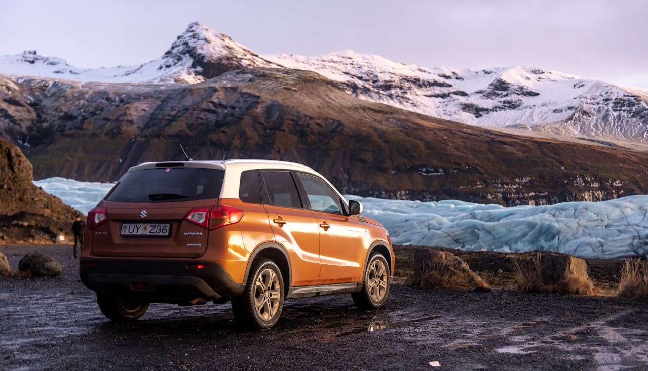 Met de auto naar Ijsland