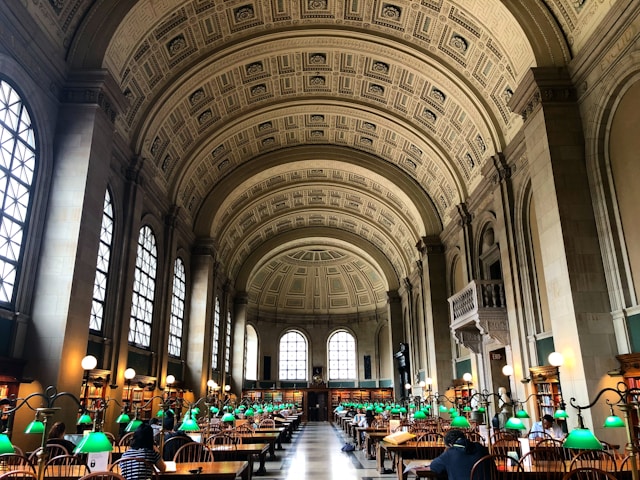 publieke bibliotheek in Boston