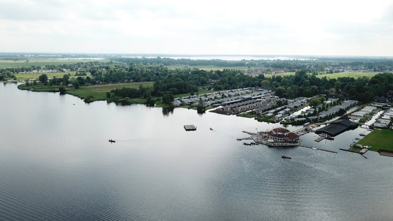 Giethoorn van bovenaf