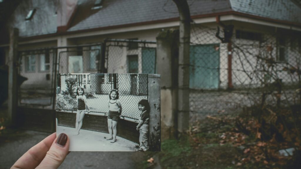 Herinnering bij huis
