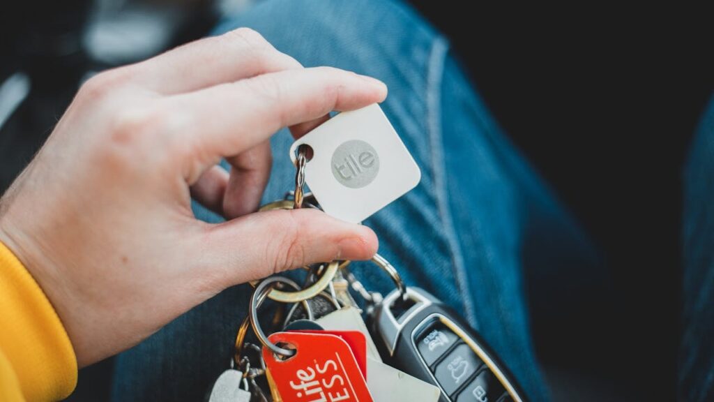 Een tracker aan je sleutels