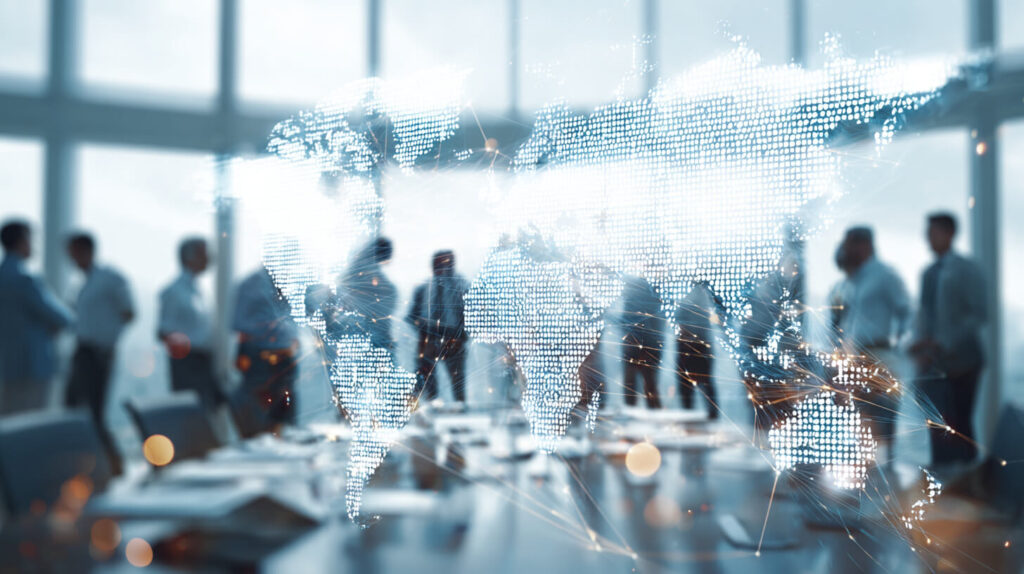 Internationale organisaties stemmen wereldwijd samenwerkingen af met duidelijke processen en lokale teams.