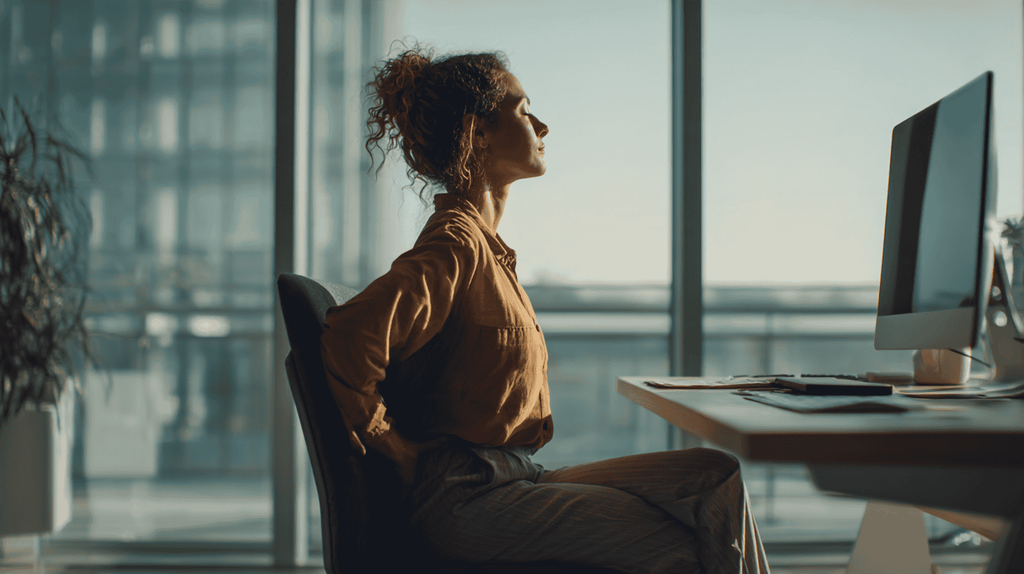 Soepel achter het bureau zitten