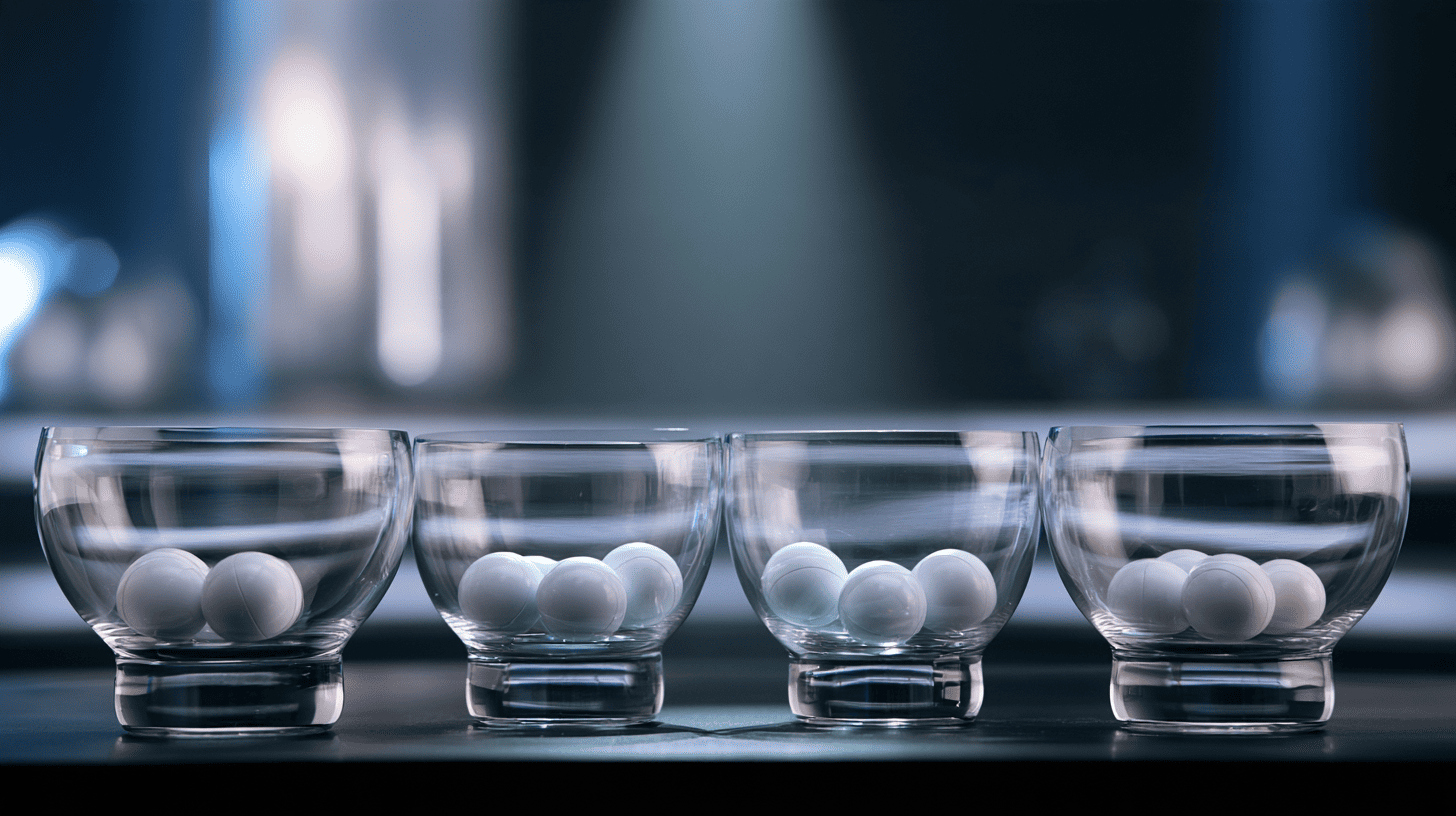 vier potten voor de champions league loting